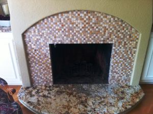 slab hearth mosaic tile