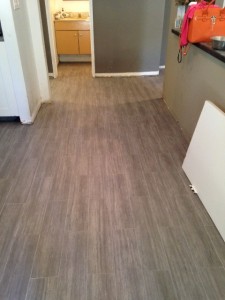 finished backdoor kitchen walkway