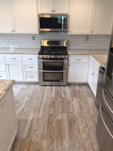 kitchen remodel, backsplash, floor, countertops